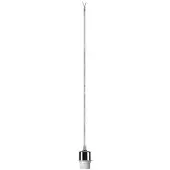 SLV 132662 FENDA E27 Pendelleuchte chrom ohne Rosette ohne Schirm offenes Kabel