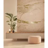 Kek Amsterdam Marmortapete FU-066 - 194,8x280cm gold/nude