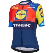 Santini Lidl-trek 2025 Kurzarm-radtrikot