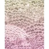 Overig Vliestapete "Digitaldruck Vlies - Pale Feathers - Größe 200 x 250 cm" bedruckt glatt Wohnzimmer, Schlafzimmer
