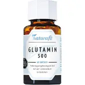 Naturafit Glutamin 500 mg, 60 St. Kapseln