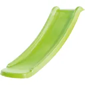 Axi Sky120 Rutsche Hellgrün - 118 cm | Anbau Element für Kinder Spielturm / Spielhaus / Stelzenhaus | Anbaurutsche für Podesthöhe 60 cm