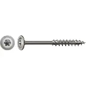 Spax Tellerkopfschrauben 8.0 x 160 mm TX 40 - 16 Stück Edelstahl GLO763026602