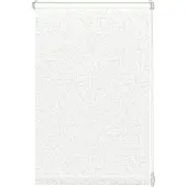 Gardinia EasyFix Rollo mit Blättern weiß 100 x 150 cm