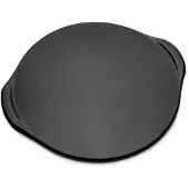 Weber Pizzastein, schwarz, Steinzeug, ca. Ø 46 cm