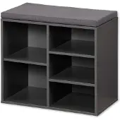Kesper Szafka na buty z siedziskiem, 5 przegródek, MDF