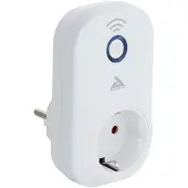Eglo CONNECT PLUG PLUS, Leuchtmittelfassungsadapter, Wand, Weiß, Kunststoff, IP44, CE