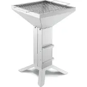 THÜROS T2-4F Säulengrill Grillfläche 35 x 35 cm mit 4 Füßen