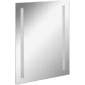 Fackelmann LED Spiegel linear MIRRORS / Wandspiegel mit LED- / Maße (B x H x T): ca. 60 x 75 x 2 cm / hochwertiger Badspiegel / moderner Badezimmerspiegel / Breite 60 cm