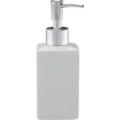 Spirella Quadro Collection Porcelain Liquid Soap Dispenser Durchsichtig