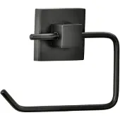 Fackelmann New York Toilettenpapierhalter schwarz - Badmöbel