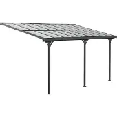 Westmann Alu Terrassenüberdachung Bruce 556 Schwarz 300x556x270 cm