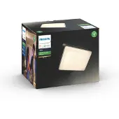 Philips White Welcome Flutlicht, Intelligente Wandleuchte, Bluetooth/Zigbee, Schwarz, Integrierte LED, Metall, Synthetik, Nicht austauschbare(s) Leuchtmittel