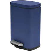 Spirella Treteimer Venedig - dunkelblau - 5L - Metall - 21 x 30 cm