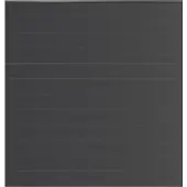 GROEN & JANSSEN Zaun Hauptelement GroJa BasicLine schmal Stecksystem ohne Pfosten 180 x 180 cm anthrazit