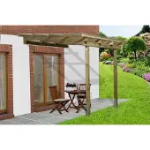 Weka Terrassenüberdachung 671 Gr.1 B x T x H 300 x 250 x 267