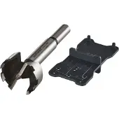 Wolfcraft GmbH 1 Forstnerbohrer, Bohrer, Forstnerbohrer-Bit, 3,5 cm, 90 mm, Spanholzplatte, Kunststoff, Sperrholz, Weichholz, Holz, 1 cm