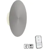 Paul Neuhaus Paul haus Wandleuchte AKKU PUNTUA LBH 25x6.50x25 cm grau Wandlampe