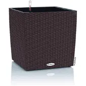 Lechuza 'Cube Cottage 50', mokka, ca. 49 x 49 x H 49,5 cm