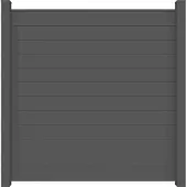 GROEN & JANSSEN Hauptelement GroJa Lumino Stecksystem ohne Pfosten 180 x 180 cm anthrazit