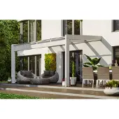 Skanholz Terrassendach "Novara", BxT: 450x259 cm