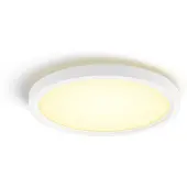Philips White ambience Tento rundes WA LED-Deckenpanel 29,1 cm weiß, Bluetooth/Zigbee, Weiß, 2200 K, 6500 K, 16,6 W, 25000 h