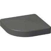 Groja Ersatzkappe für variablen Alu-Eckpfosten Anthrazit DB 703, 9x9 cm