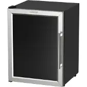 Cozze Fridge with steel frame and glass front 60 litres