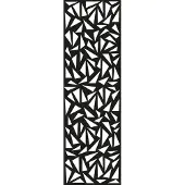 Groja XL-Designeinsatz Triangle Aluminium Anthrazit DB 703 Sichtschutz