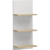 Schildmeyer Regal »Emmik «, BxH: 30,3 x 70,2 cm, weiß eiche - weiss