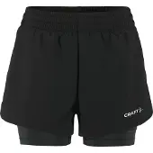 Craft Adv Essence 2-In-1 Shorts 2 W Black M