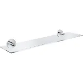 GROHE Essentials, Chrom, Transparent, Glas, Metall, Schrauben, 600 mm