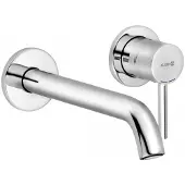 Kludi Bozz Unterputz 2-Loch-WT-Mischer mit geschl.Hebel, 230mm, Chrom, 1 Stk.