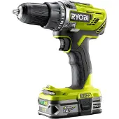 Ryobi ONE+ Akku-Bohrschrauber R18DD3-215S, 18Volt (grün/schwarz, 2x Li-Ionen Akku 1,5Ah)