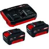 Einhell Power X-Change PXC-Starter-Kit 2x 3,0Ah & Twincharger Kit