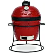 Kamado joe Keramikgrill Junior, rot / schwarz, Die ideale Lösung für Flexibilität