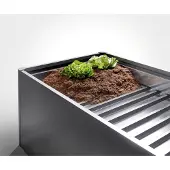 Biohort 65043, Rechteckig, Grau, Metallisch, Zwischenboden, 1960 mm, 510 mm, 30 mm