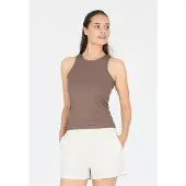Athlecia Tinashe W Halterneck Rib Top falcon (3033) 32
