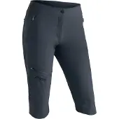 Maier Sports Outdoorhose "Inara slim Capri Vario" Damen Wanderhose, elastische Funktionshose mit 4 Taschen, Slim Fit