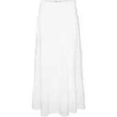Vero Moda Maxirock Keeley 10316487 Weiß Regular Fit