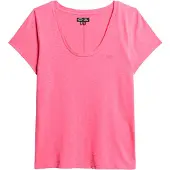 Superdry Scoop Neck Kurzarm-t-shirt