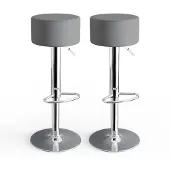 Vicco Barhocker 2er Set Grau 33 x 92 cm 2 Teilig, Model 32000