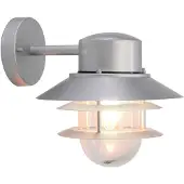 Elstead Lighting Elstead Copenhagen Außen-Wandleuchte E27 Silber IP44