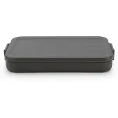 Brabantia Make & Take Brotdose Small - Kunststoff - Dark Grey