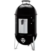 Weber Smokey Mountain Cooker 37cm, Holzkohle, 724 cm², 37 cm, Fass, Rost + Blech, Schwarz