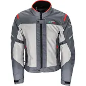 Acerbis On Road Ruby Grau-Rote Textiljacke Größe M