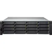 Qnap TL-R1220Sep-RP, HDD / SSD-Gehäuse, 2.5/3.5", SAS-3, Serial ATA III, 12 Gbit/s, Hot-Swap, Schwarz, Grau