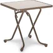 Best-Freizeitmöbel Madrid – Klapptisch quadratisch 67x67 cm