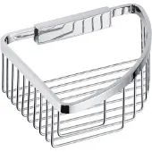 AVENARIUS BAD. FUNKTION. DESIGN. Eckschwammkorb 9014012010 , Maße: 19,5 x 7,5 x 19,5 cm