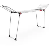 Vileda 4023103232419, Wäscheleinen, Aluminium, Stahl, Weiß, 3040 mm, 560 mm, 1280 mm